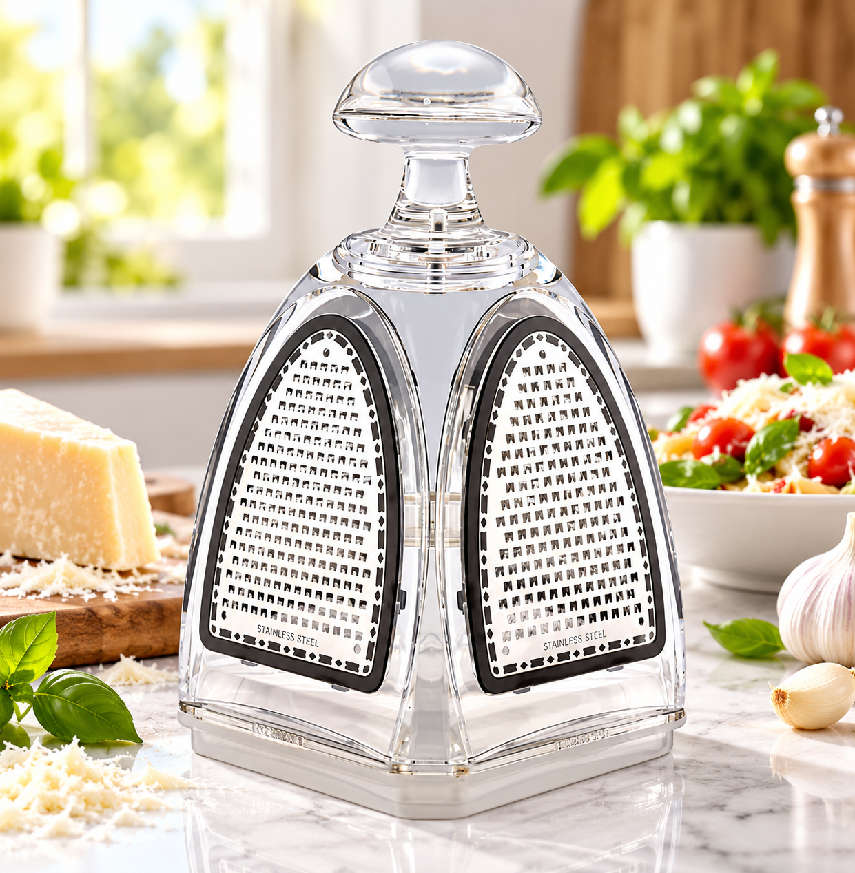 4-in-1 Stainless Steel Kitchen Grater
