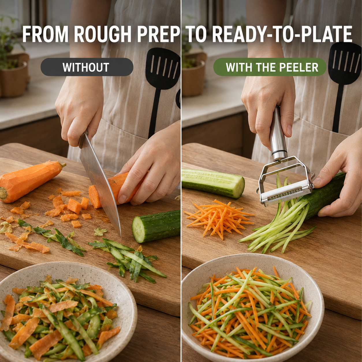 Multi-Function Stainless Steel Food Peeler