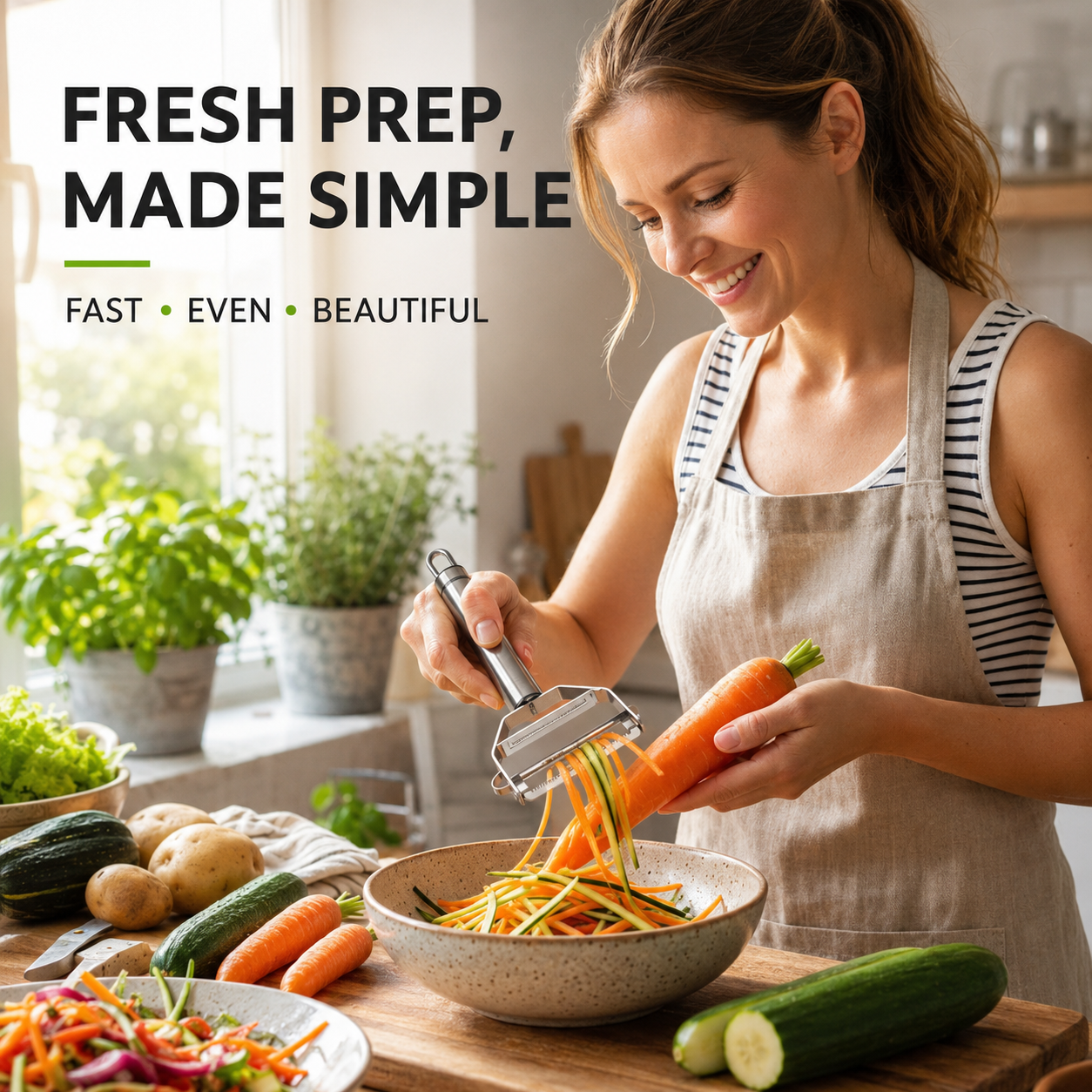 Multi-Function Stainless Steel Food Peeler