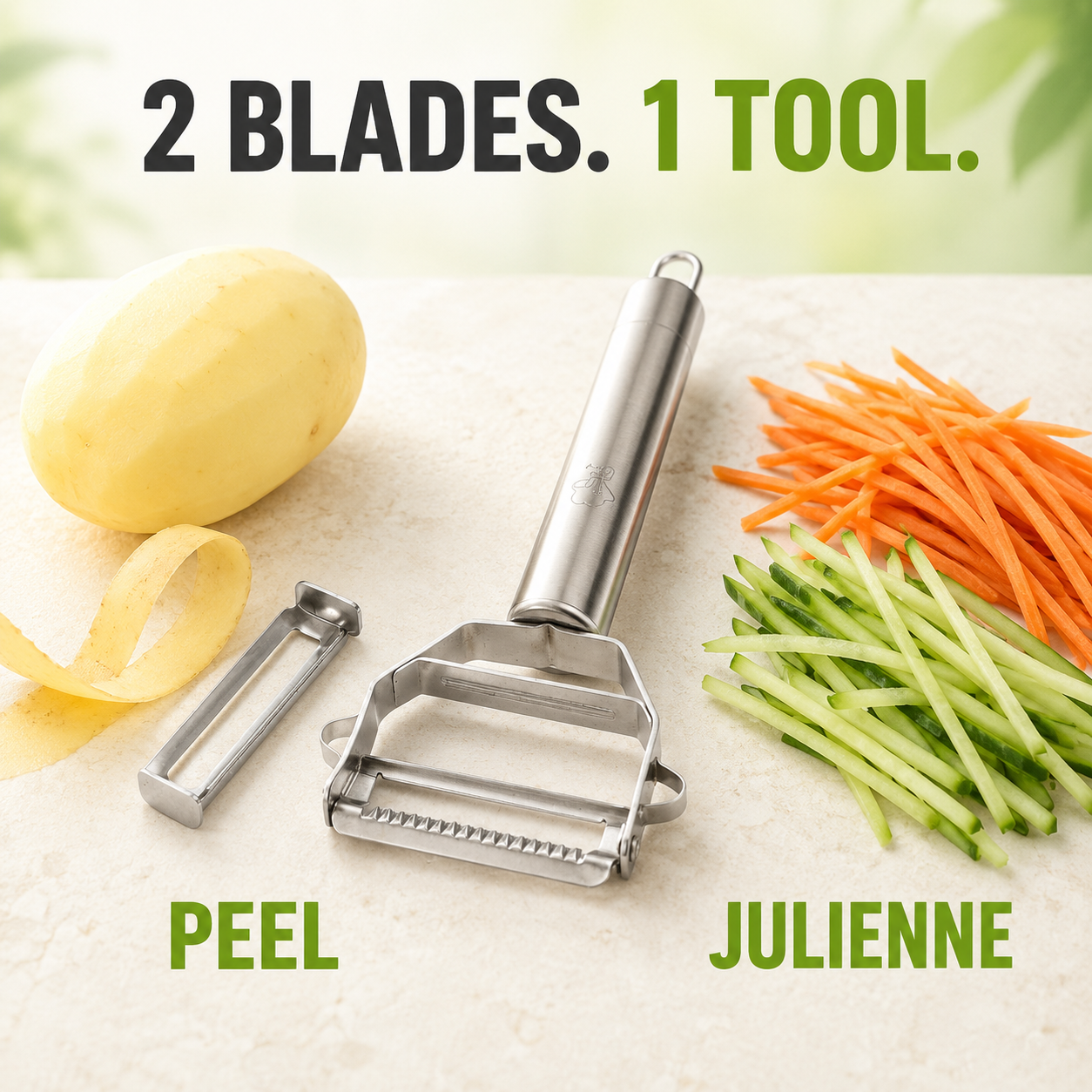 Multi-Function Stainless Steel Food Peeler