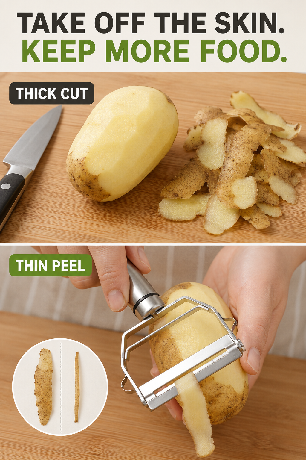 Multi-Function Stainless Steel Food Peeler