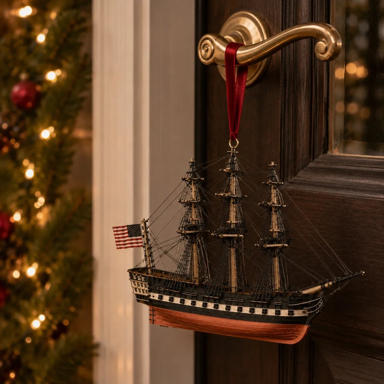 USS Constitution America’s Ship of State 229th Anniversary Commemorative Ornament