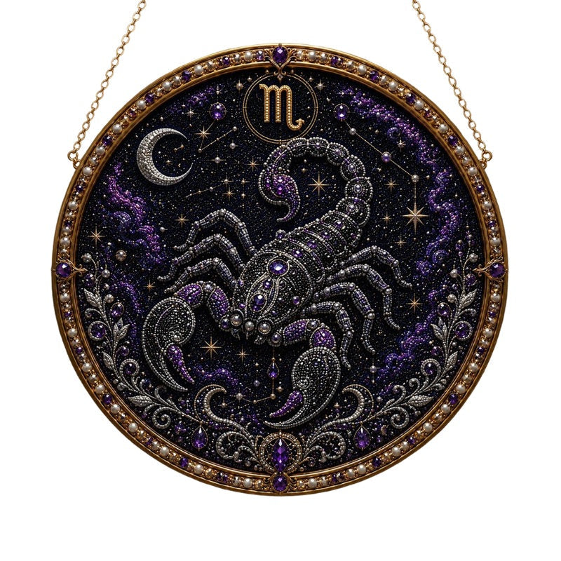 ✨ DIY Celestial Zodiac Pearl Painting Kit – Craft Your Own Starry Art, Perfect Gift for Zodiac Lovers & Creative Minds 🌙
