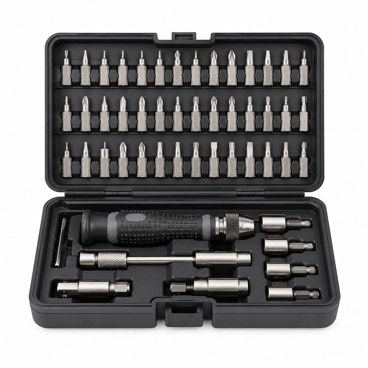 Präzisions Bit Set 45 teilig für Möbel und Gartenmodule