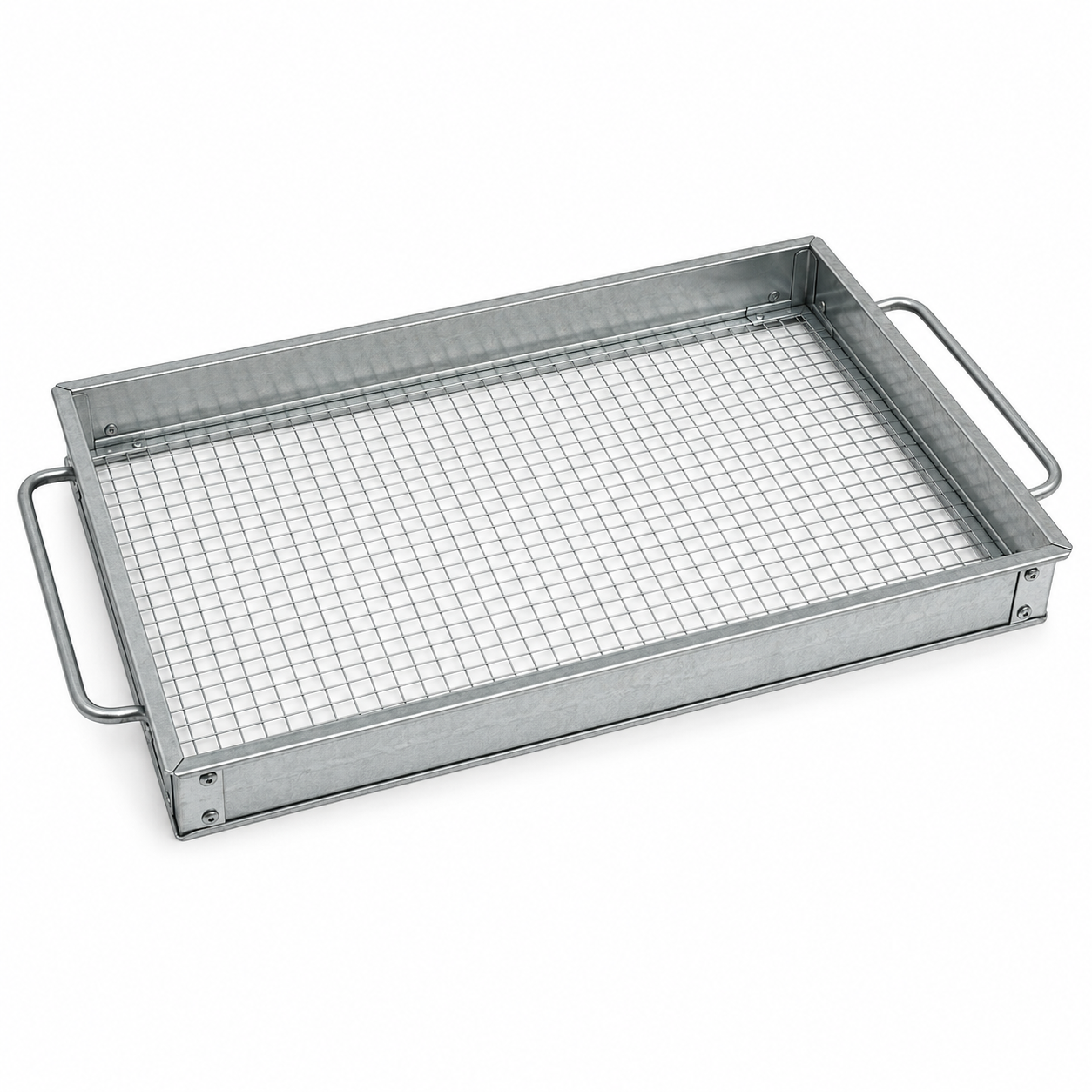 Bodensieb Metall 60 x 40 cm für Erde und Kompost