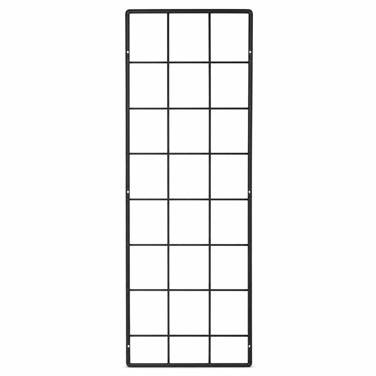 Rankgitter Metall Schwarz 120 x 45 cm für Kletterpflanzen-NuvoriaLiving