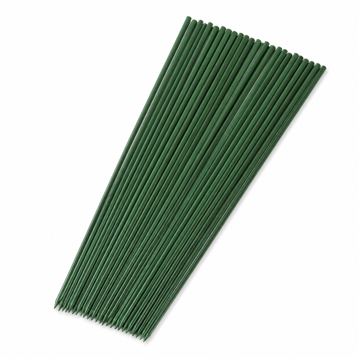 Pflanzstäbe Fiberglas Grün 60 cm 30 Stück