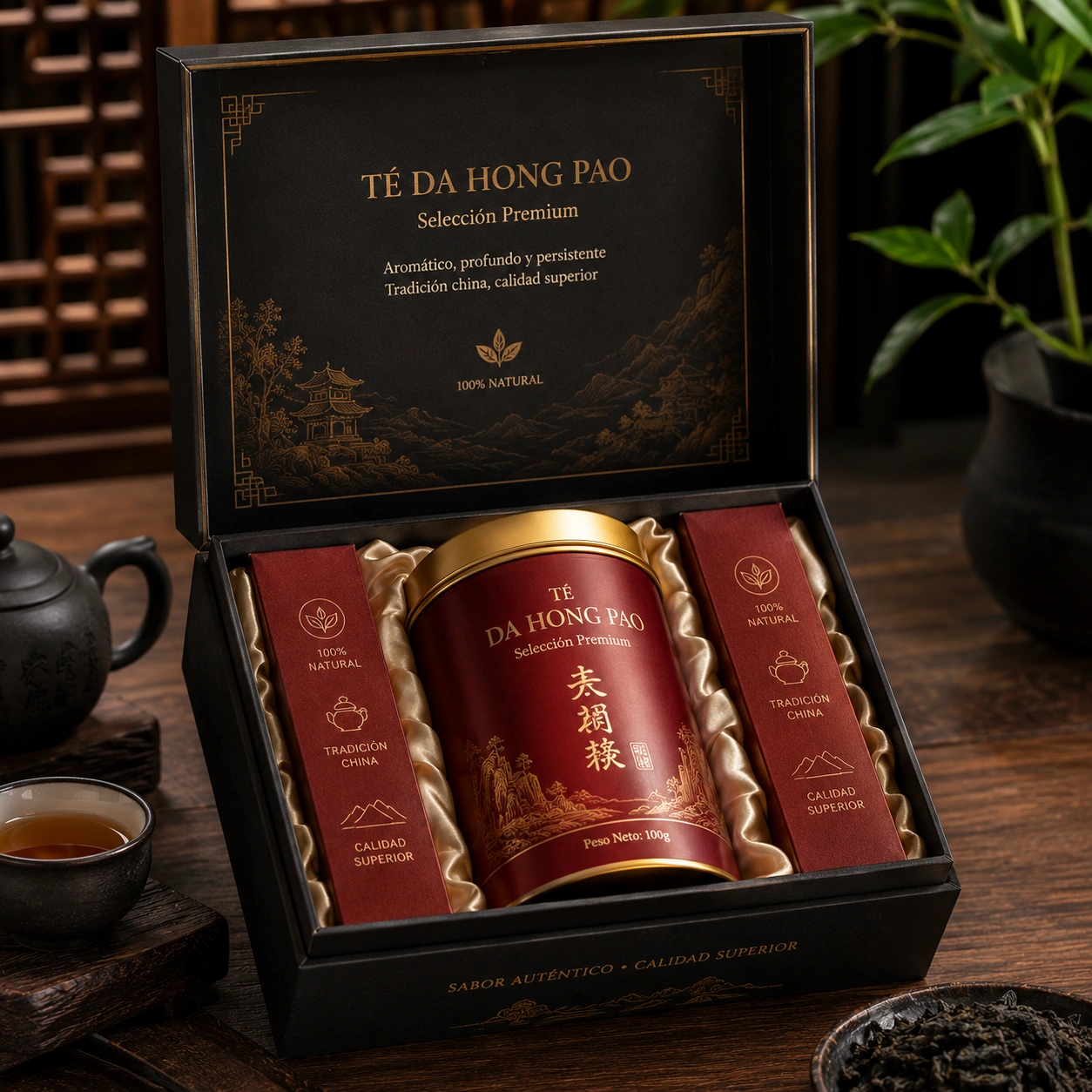 Te Da Hong Pao Seleccion Premium - Caja Regalo