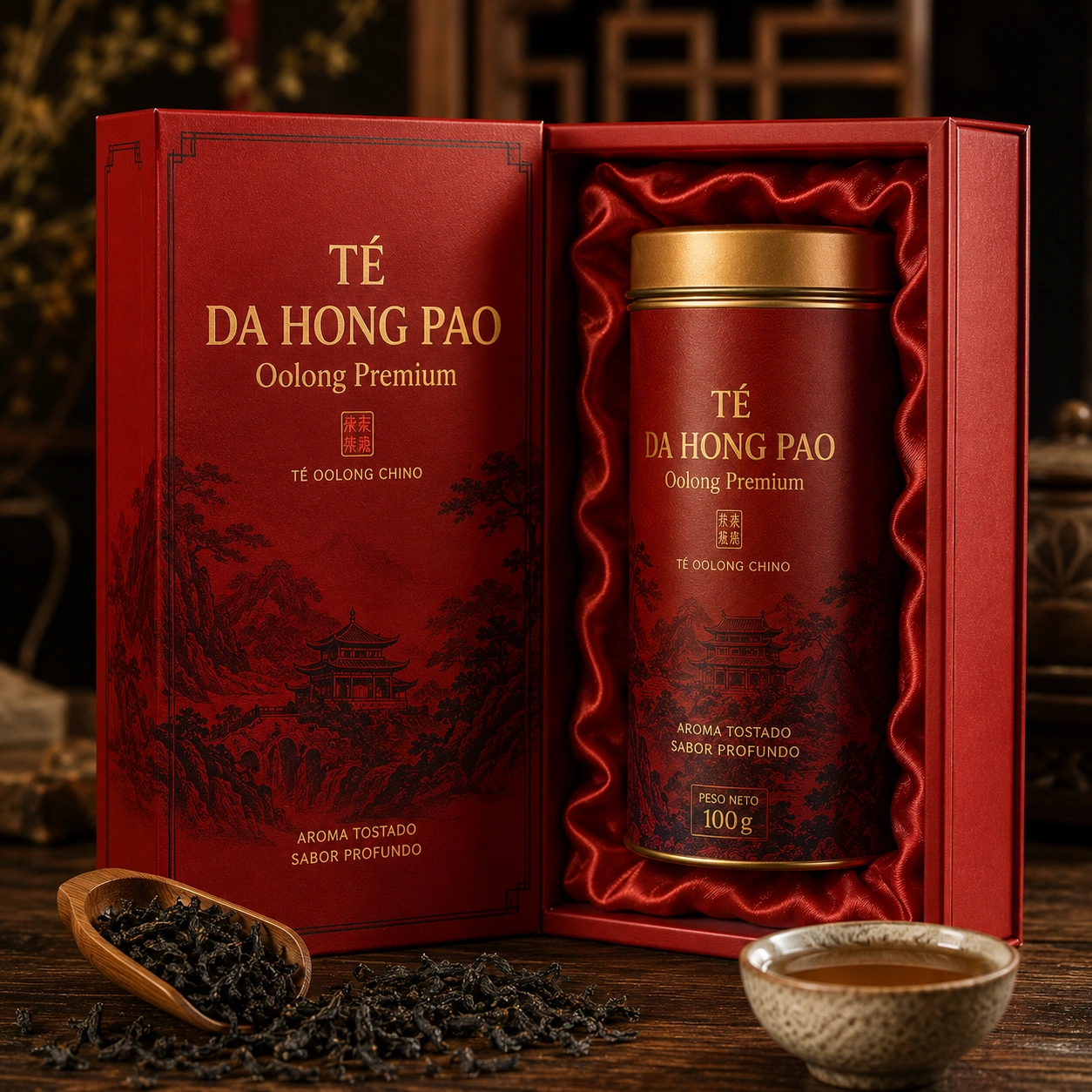 Te Da Hong Pao Oolong Premium - Caja Individual
