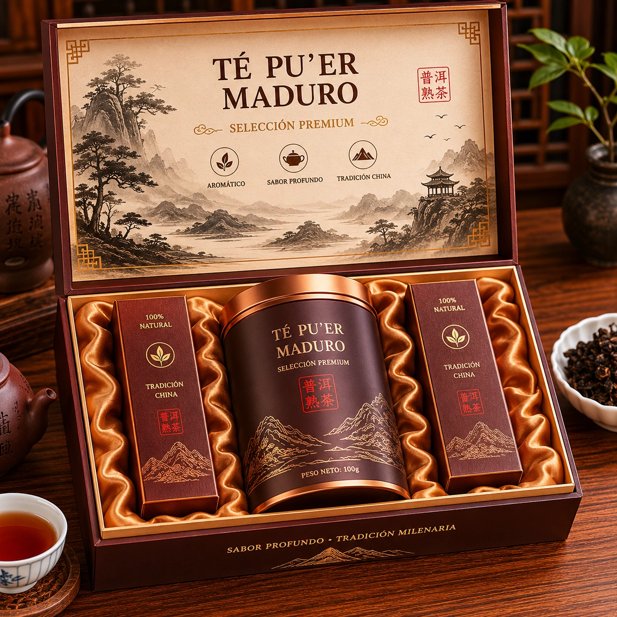 Te Pu Er Maduro Seleccion Premium Edicion Beige
