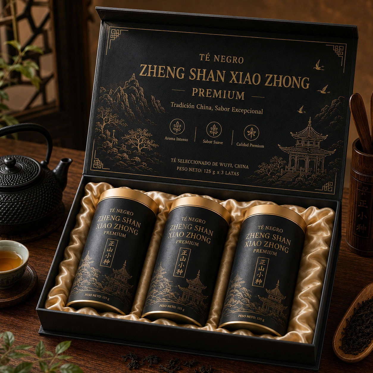 Zhengshan Xiaozhong Caja Premium Roja