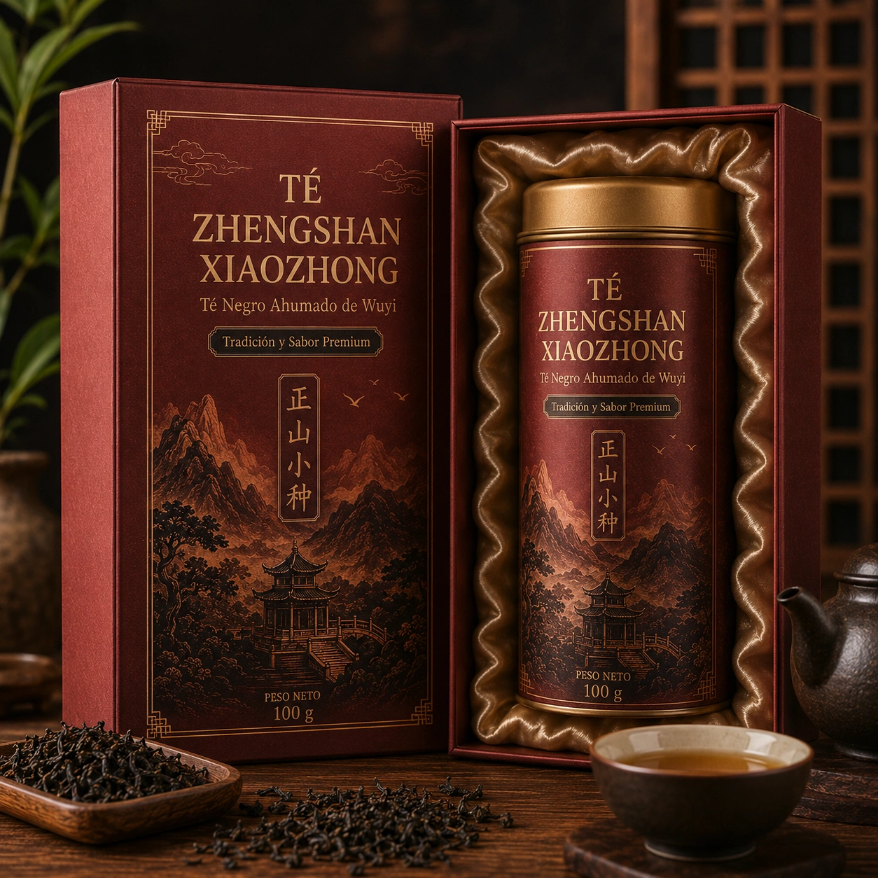 Zheng Shan Xiao Zhong Premium Negro