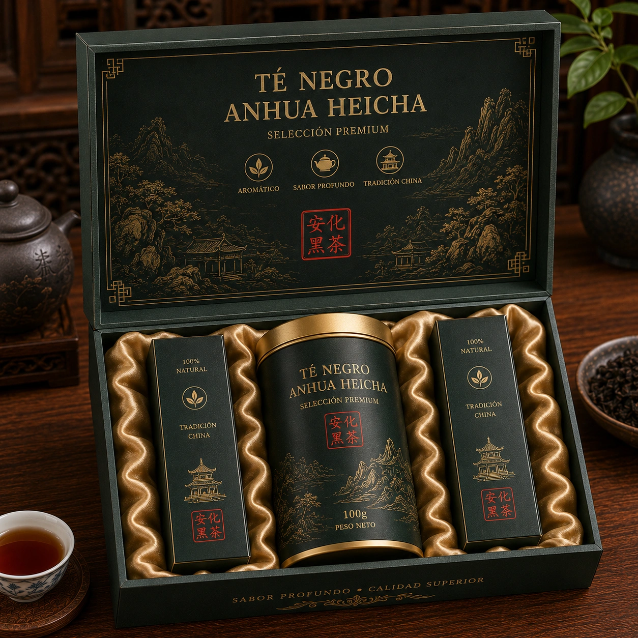 Te Negro Anhua Heicha Seleccion Premium