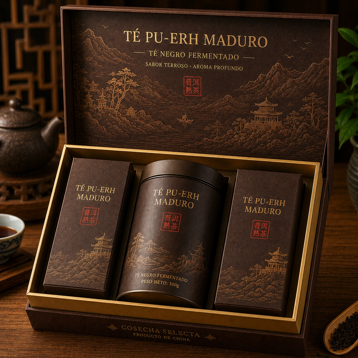 Pu erh shou cha-CedarioHome