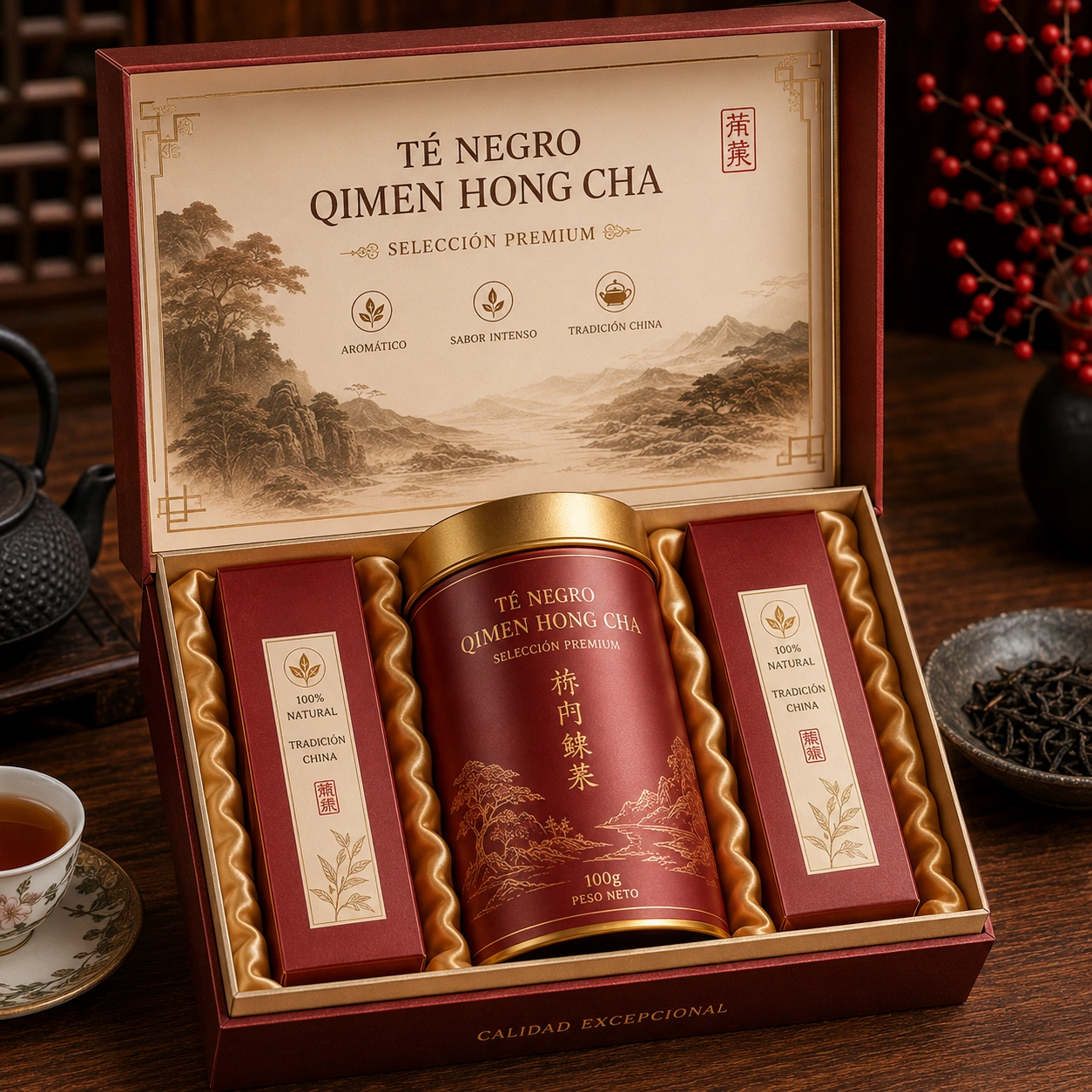 Te Negro Qimen Hong Cha Seleccion Premium