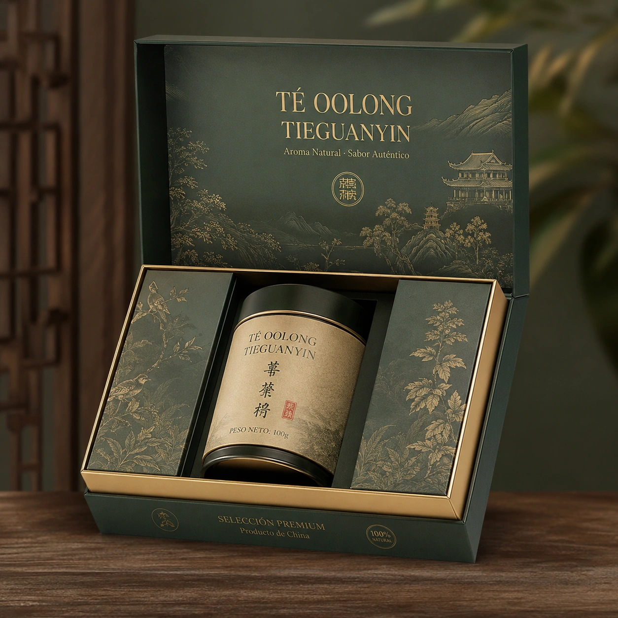 Te Oolong Tieguanyin Premium - Caja Regalo