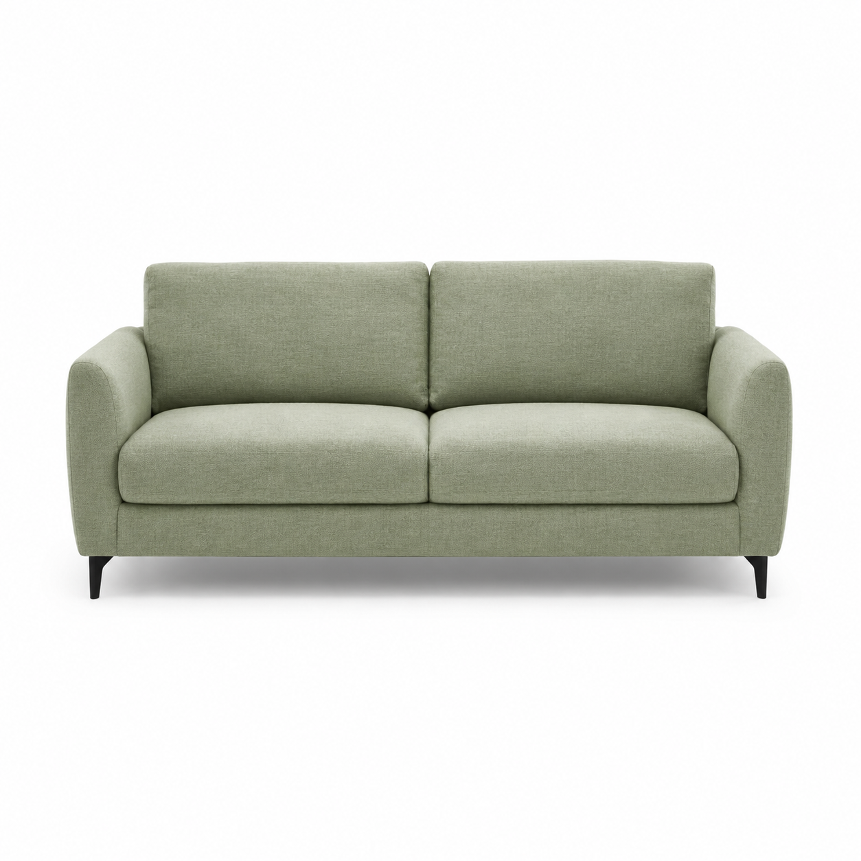 2-Sitzer Sofa Elin in Salbeigrün für kompakte Wohnräume 180 cm
