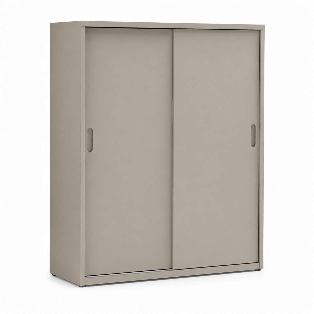 Mehrzweckschrank Mira in Greige mit Schiebetüren 120 cm