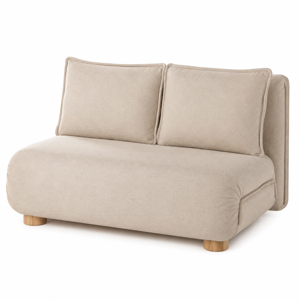 Sofa Modular Curvo Crema Suave-Urbanoura