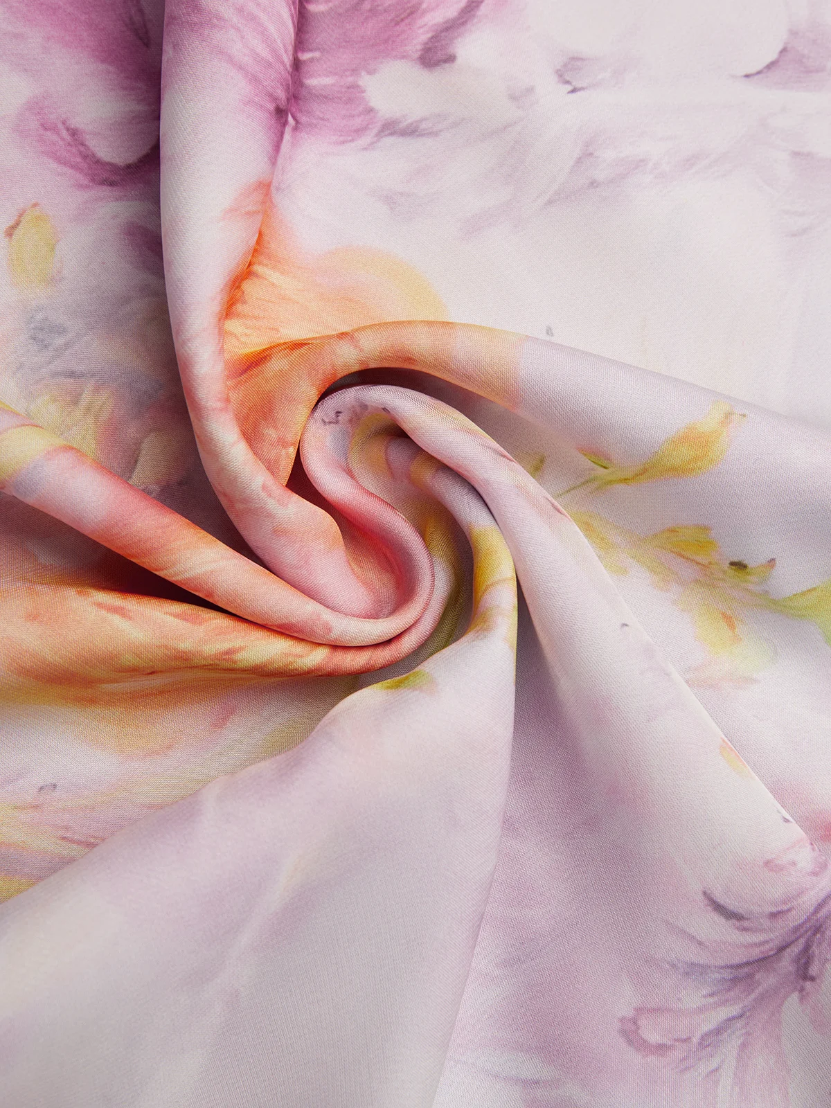 Light Purple 3D Floral Chiffon One Shoulder Sleeveless A-Line Floor-length Gown Dress