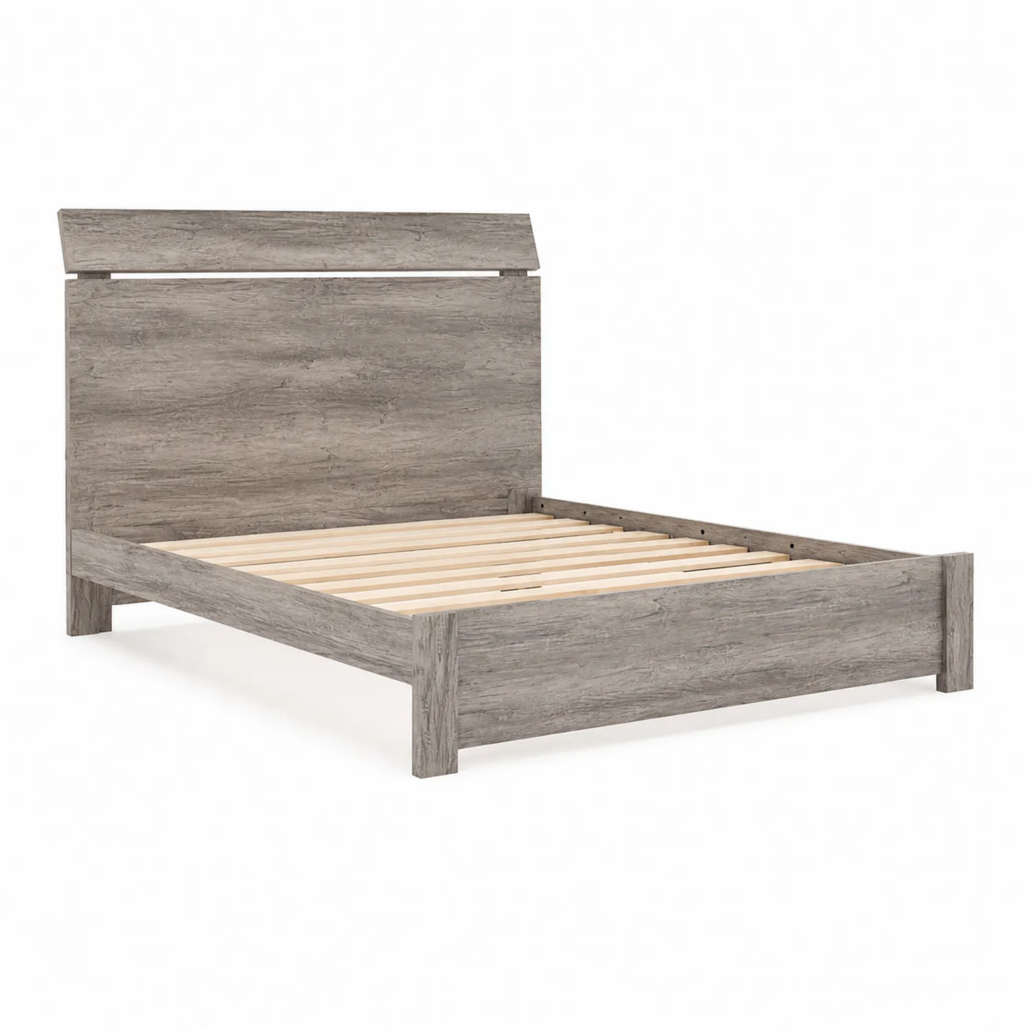 Cama de Madera de Pino Gris 200x160 cm