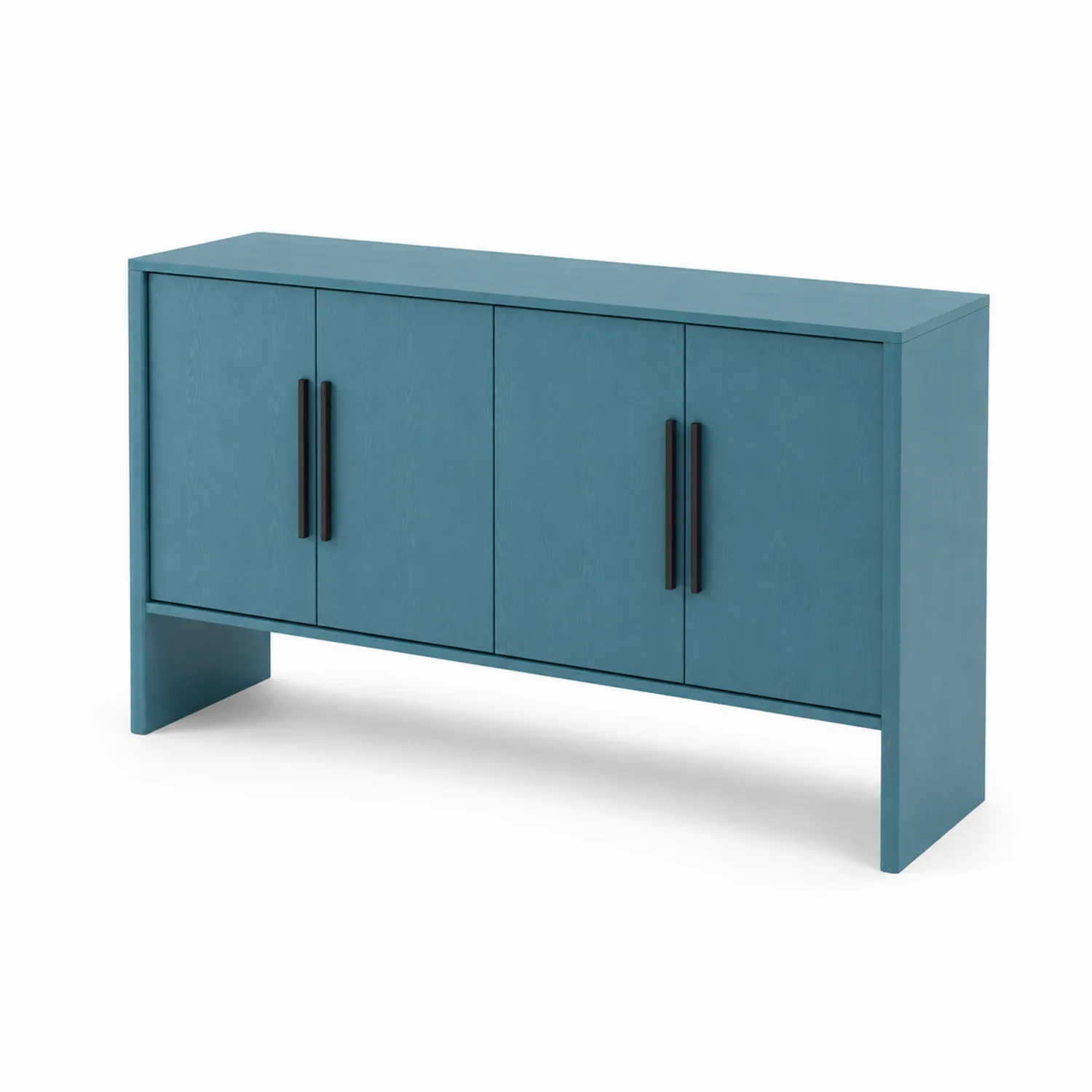 Aparador de Madera Contrachapada Azul 160 cm