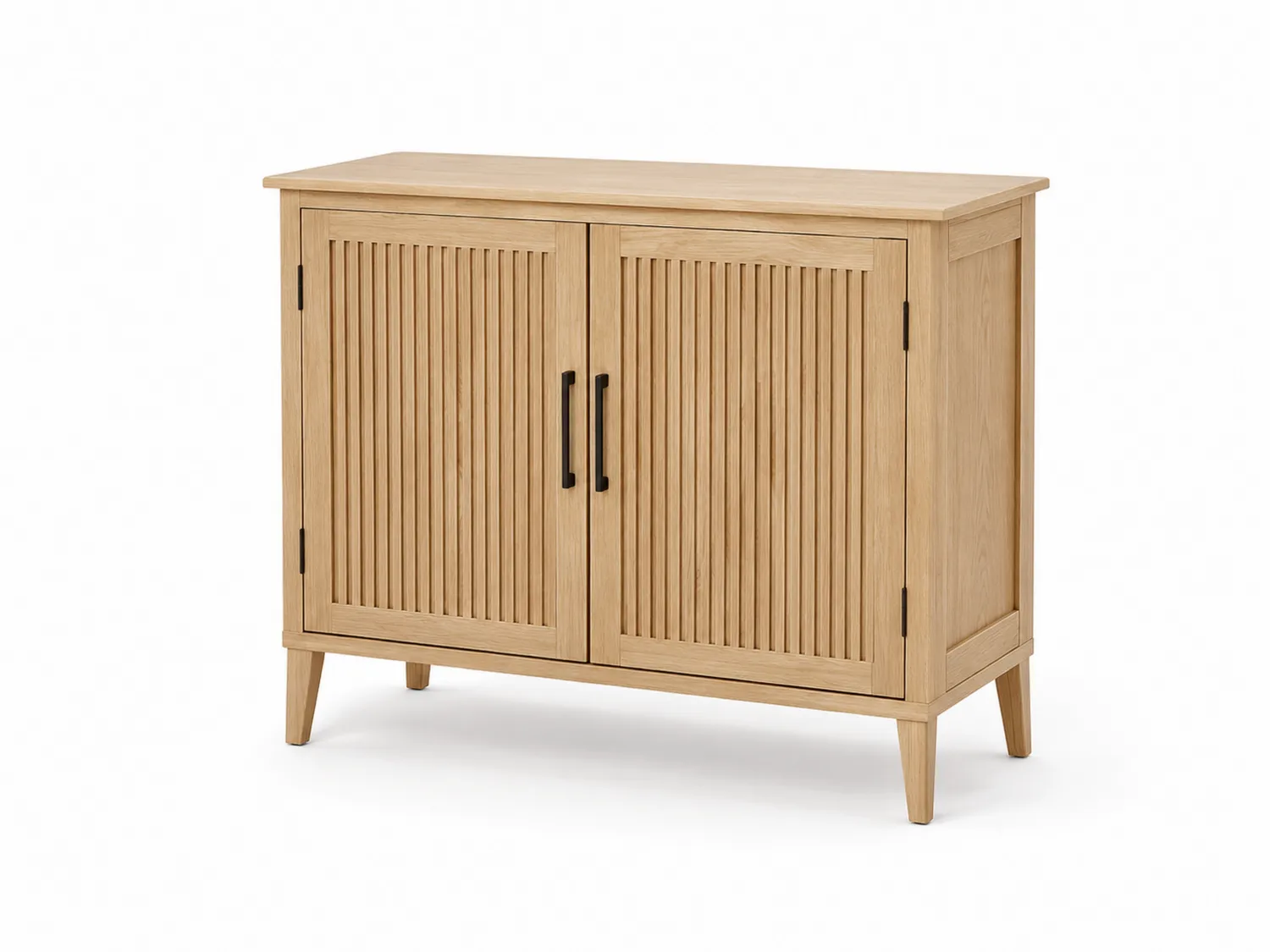 Buffet en bois à deux portes 80x35x75 cm