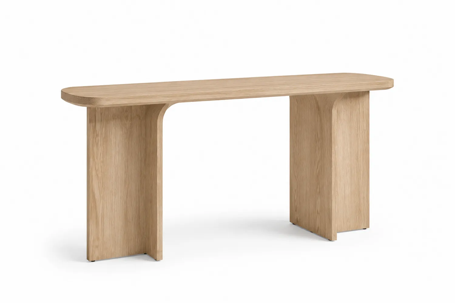 Console en bois de chêne massif