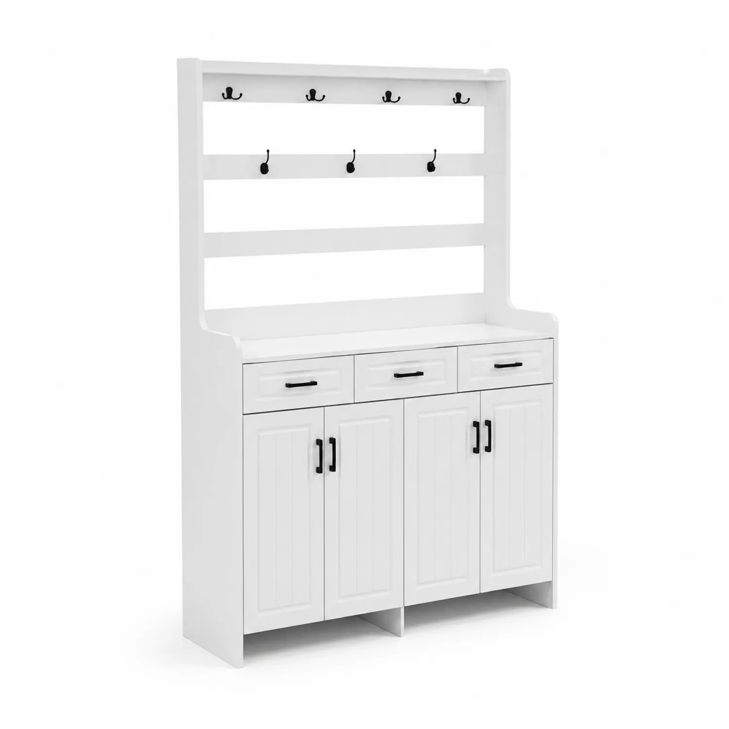 Armario de Madera con Perchero Integrado 100x35x180 cm-Casixorn