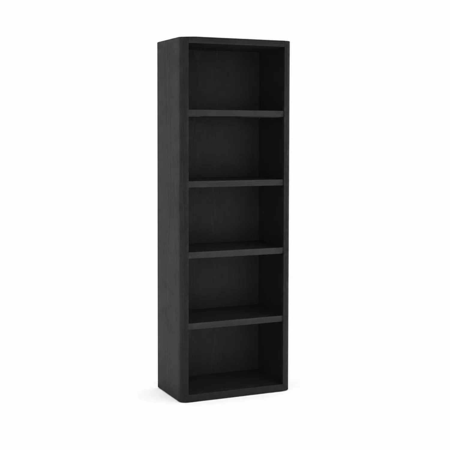 Estantería de Madera Alta 180x60x30 cm Negro-Casixorn