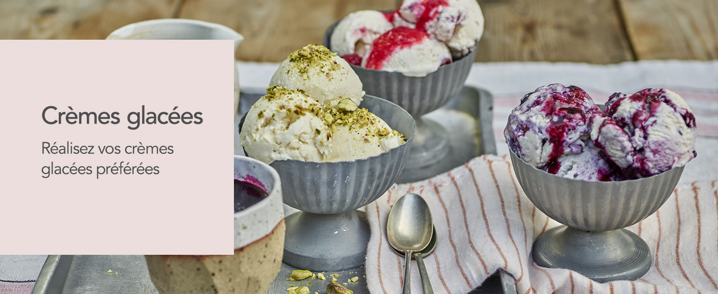 Cuisinart, Ice Cream & Gelato, ICE100E, sorbetières, machine à glace, crème glacée, glace, 