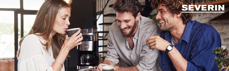 Gamme cafetières Severin