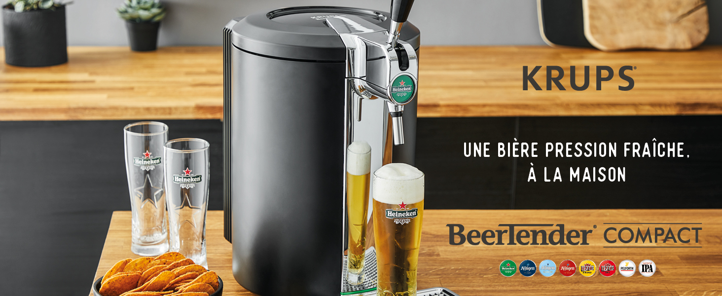 Krups Beertender Compact Machine bi&egrave;re pression VB450E10