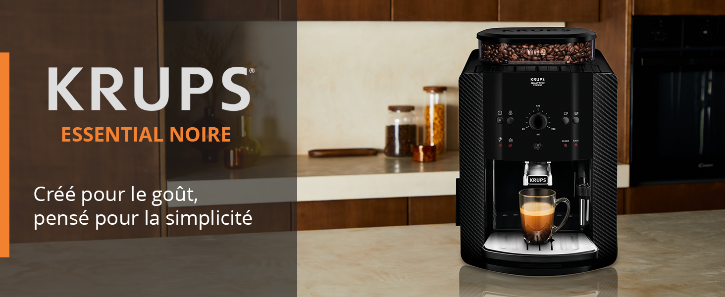 Machine espresso compacte simple utilisation facile à entretenir buse vapeur cappuccino