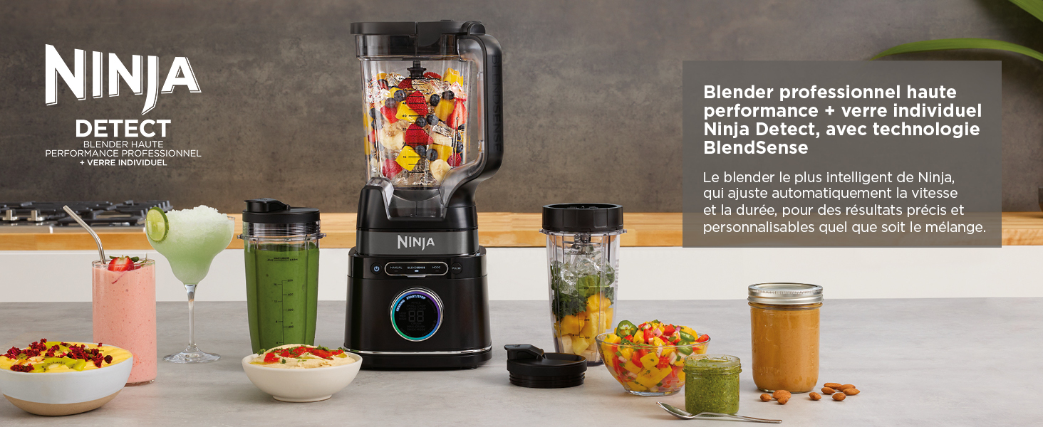 Ninja Detect Power Blender Pro & Single Serve 2-en-1 TB301EU
