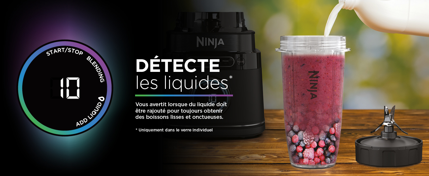 Ninja Detect Power Blender Pro & Single Serve 2-en-1 TB301EU