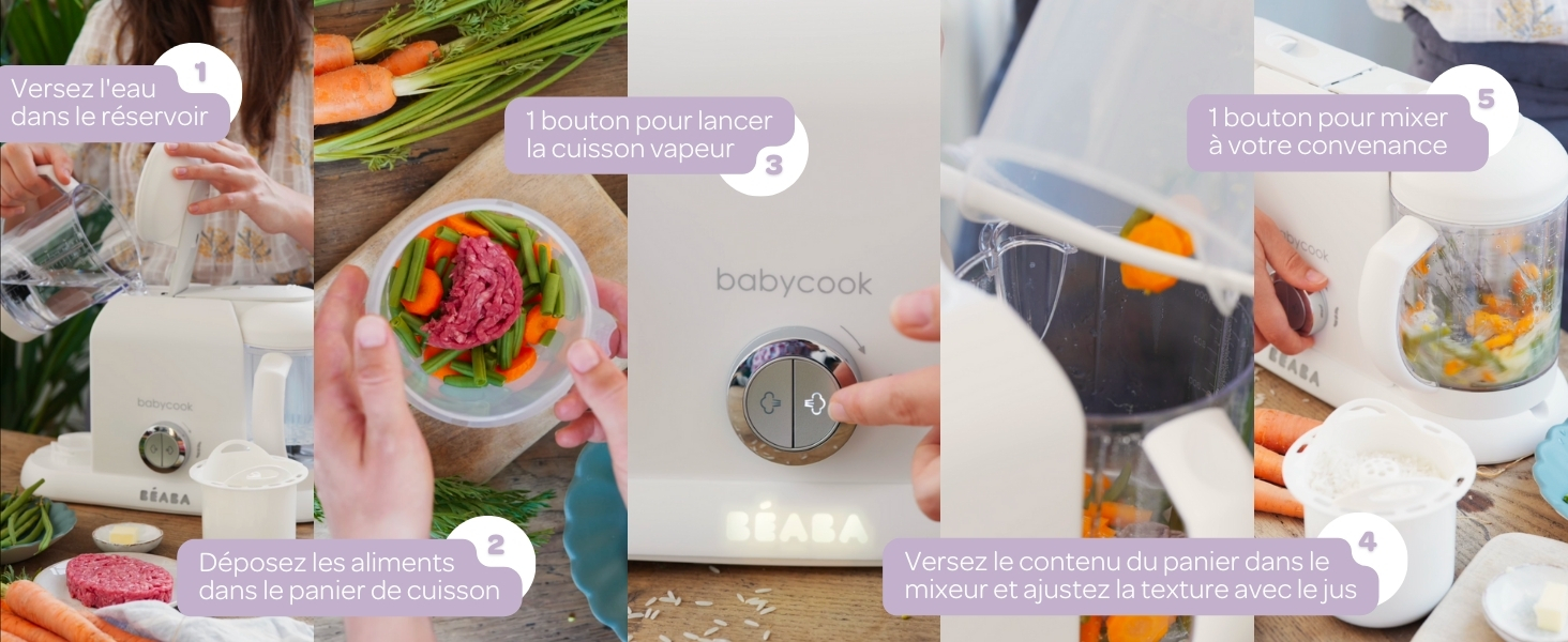 babycook duo robot bébé béaba