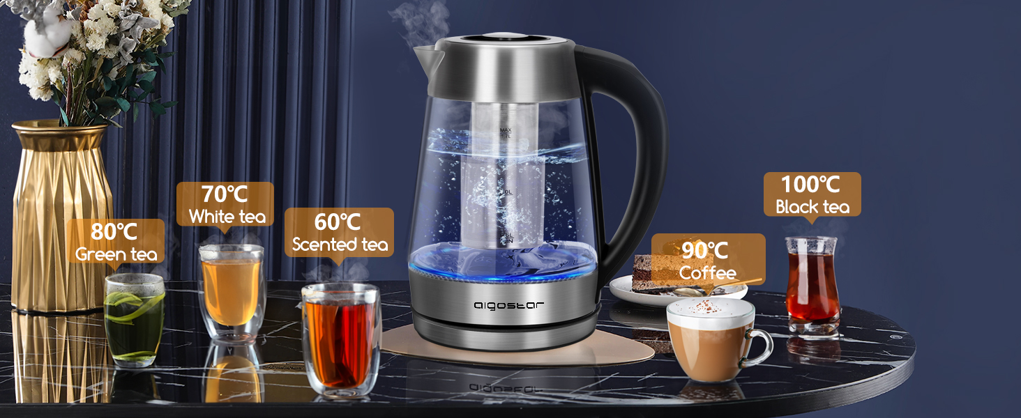 Bouilloire en verre