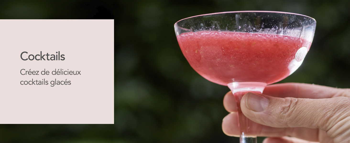Cuisinart, Ice Cream & Gelato, ICE100E, sorbetières, machine à glace, cocktail, cocktail glacé