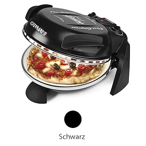 Machine à pizza noire