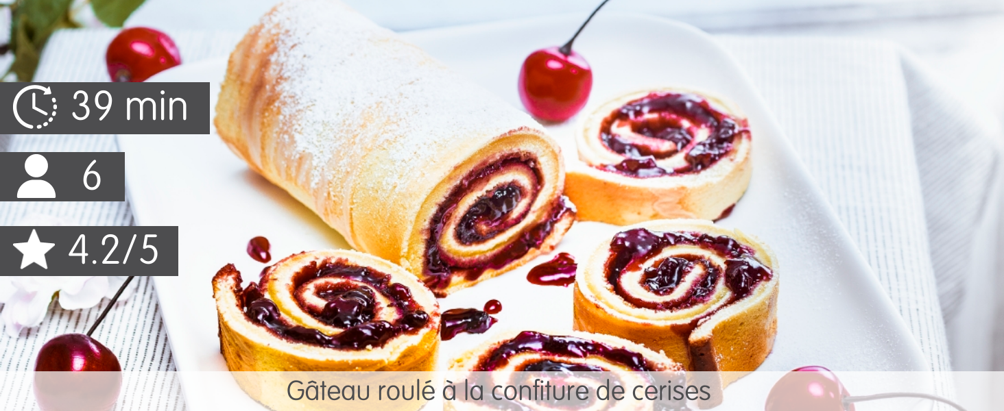 Roulé cerises 