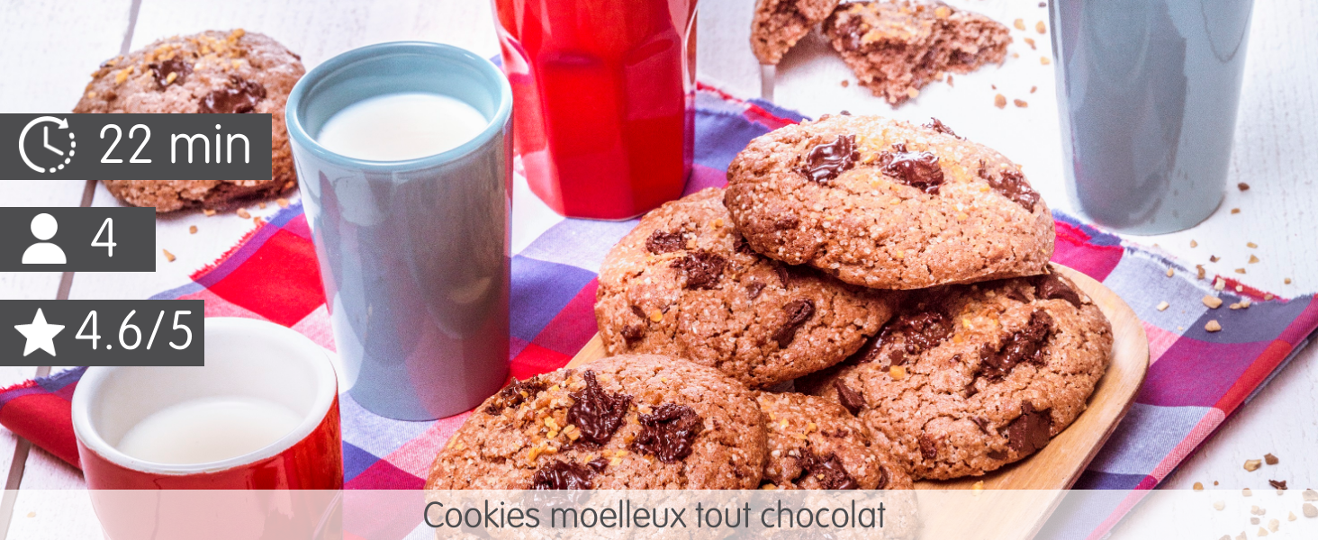 Cookies moelleux 