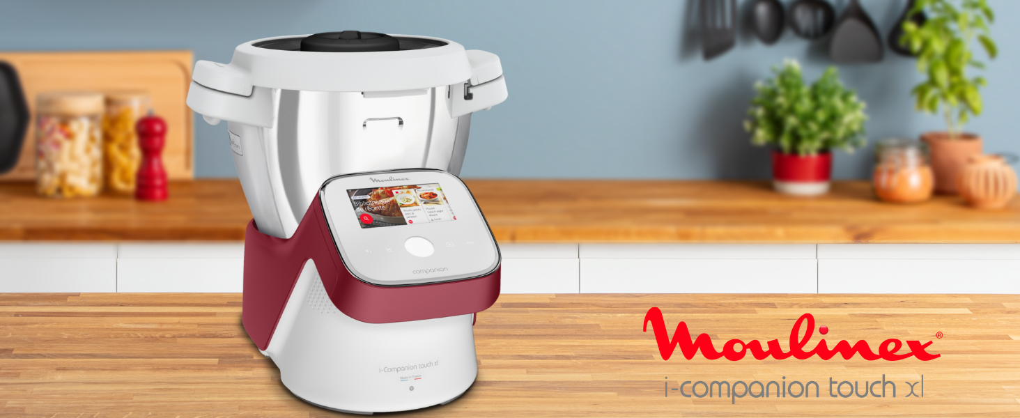 Moulinex I-Companion Touch XL Robot Cuiseur Multifonction Fabriqué en France HF934510