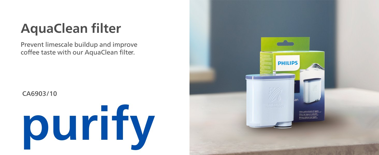 Coffee machine AquaClean filter