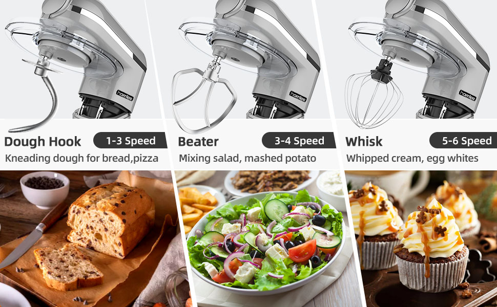 Homlee Robot Multifonctions 1800W Robot P&acirc;tissier