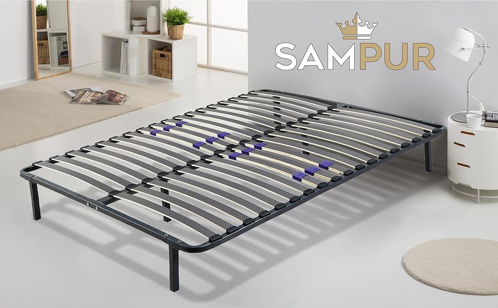 sampur lit coffre traditionnel couette revaline montage facile sommier