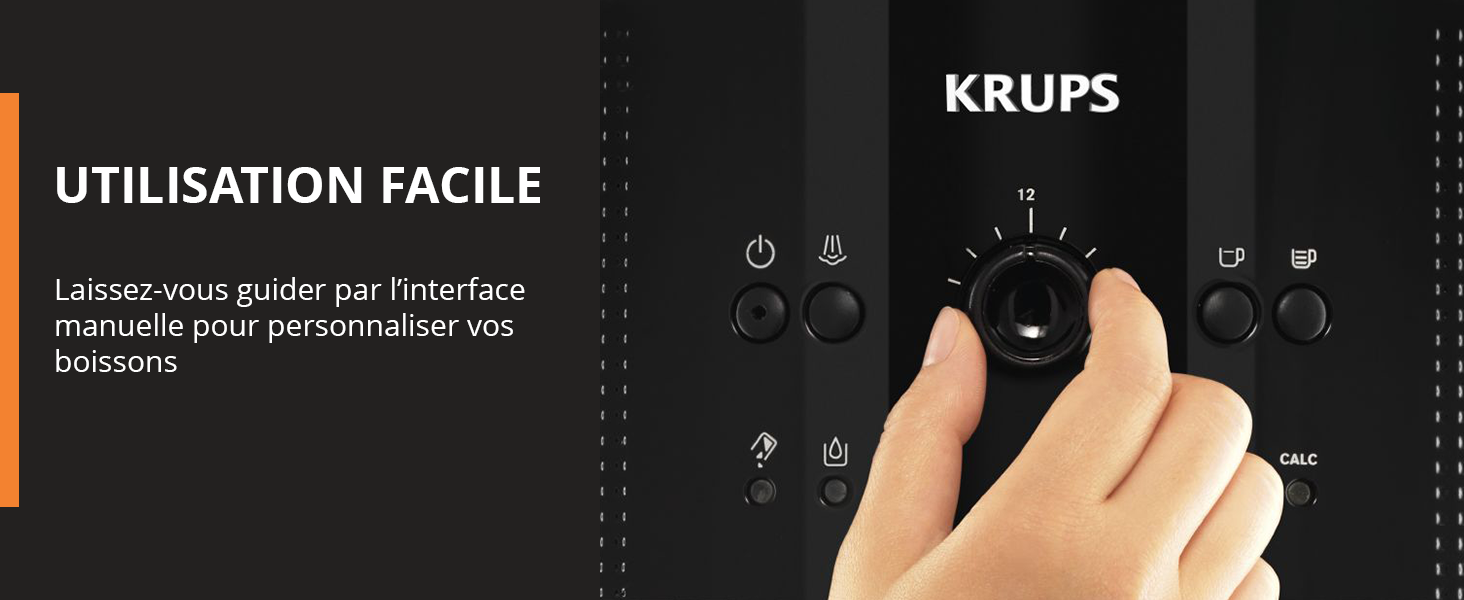 facile utilisation guide interface manuelle intuitive personnaliser personnalisation boissons
