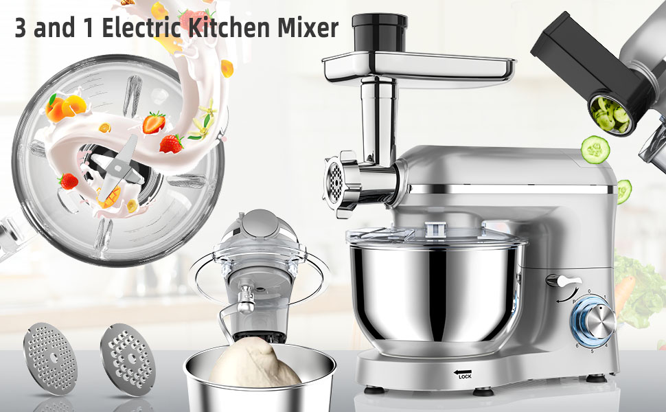 Homlee Robot Multifonctions 1800W Robot P&acirc;tissier