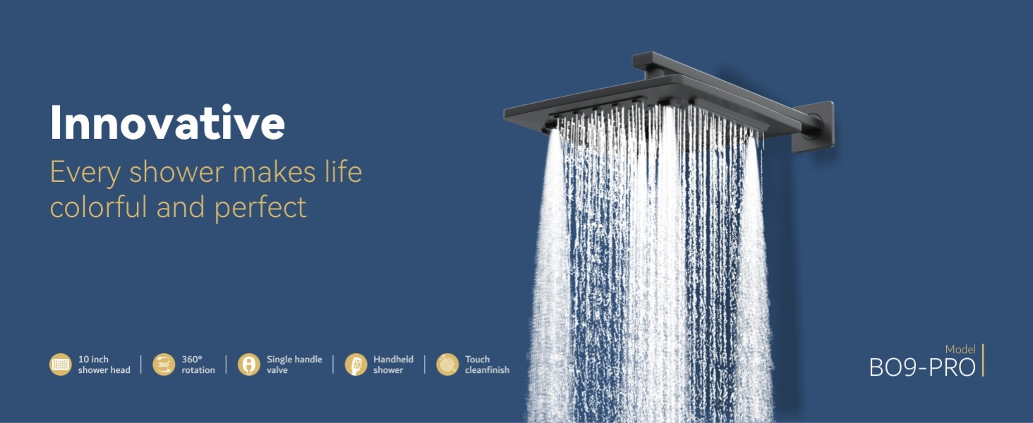 Ensemble de Tête de Douche