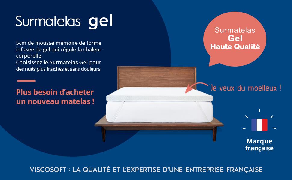 surmatelas surmatelas memoire de forme surmatelas bultex Surmatelas 90 x 190 bultex surmatelas